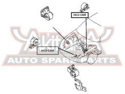 ����������� �������� ������� ��������� MT Mitsubishi Mitsubishi Lancer/Mirage CJ 1995-2003 ASVA 0413-CJMF 0413CJMF ����