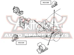 ����������� �������� ������� ��������� AT Mitsubishi Mitsubishi Lancer/Mirage CK 1995-2000 ASVA 0413-CJAF 0413CJAF ����