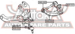 ����� ������� ������� Mitsubishi Mitsubishi : Pajero II V14W-V55W 1989-1998 ASVA 0420-515 0420515 ����