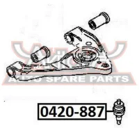 ����� ������� ������ Mitsubishi Mitsubishi : Canter FE507B/FB501Mitsubishi Canter FA/FB/FE ASVA 0420-887 0420887 ����