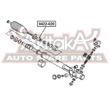 ���� ������� Mitsubishi Montero Sport K8#W/K9#W 1996-2006 ASVA 0422-020 0422020 ����