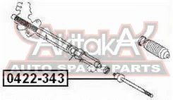 ���� ������� Mitsubishi Galant EA#A 1996-2006 ASVA 0422-343 0422343 ����