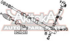 ���� ������� Mitsubishi Mitsubishi Dingo CQ1A/CQ2A/CQ5A 1998-2002 Mitsubishi Lancer CS1A/CS3A/CS9A 2003- ASVA 0422-CS 0422CS ����