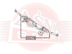 ���� ������� Mitsubishi Canter FB70AB 2003- ASVA 0422-FB 0422FB ����