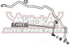 ���� ������������� Mitsubishi Mitsubishi Carisma DA1A ASVA 0423-116 0423116 ����
