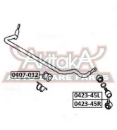 ���� ������������� �������� ������ Mitsubishi Mitsubishi : Pajero Montero Iimitsubishi Pajero II V24W/V44W 1991-1999 ASVA 0423-45R 042345R ����