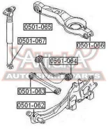 ����������� ������� ������� ����������� ������ ������� FORD C-MAX CB3 2007- ASVA 0501-066 0501066 ����