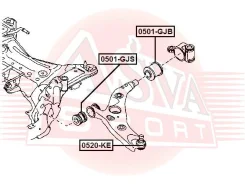 ����������� ��������� ������� ������ ������ Mazda Mazda 6 GJ 2012 0501GJB ����