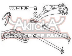 ����������� ������� ������ FORD Escape EP 2004- ASVA 0501-TRBR 0501TRBR ����