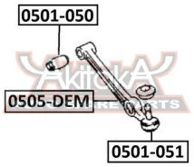 ������� ����� ������� Mazda Demio DW3/DW5 1998- ASVA 0505-DEM 0505DEM ����
