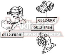 ������� ��������� ������ Mazda CX-7 ASVA 0512-ERR 0512ERR ����