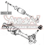 ���� ������� Mazda 6 GH 2007-2012 ASVA 0522-GH 0522GH ����