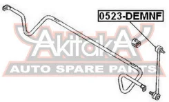 ���� ������������� �������� Mazda Mazda Demio DY3/DY5 2002- Mazda Verisa DC5 2004- ASVA 0523-Demnf 0523DEMNF ����