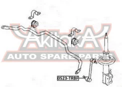 ���� ������������� �������� Mazda Mazda Tribute EP 2001- ASVA 0523-TRBF 0523TRBF ����