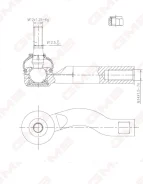 ���������� �������, ����� CET126L TO Ardeo 98-, Opa 00-, Prius NHW10 97-00, Celica 99- GMB 07011192 07011192 ����