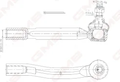 ���������� ������� ���� ���� Toyota Venza 09 - GMB 07011461 07011461 ����