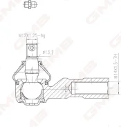 ���������� �������, ������� CES17 SZ Grand Vitara 06- GMB 07080690 07080690 ����