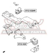 ������� ��������� ������ MT Suzuki Suzuki Grand Vitara/Escudo SQ416/SQ420/SQ625 1998-2006 ASVA 0712-SQMR 0712SQMR ����