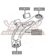 ����� ������� ������ Suzuki Swift 2003-OPEL Agila B 2007- ASVA 0720-RS4 0720RS4 ����