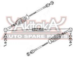 ���������� ������� Suzuki Suzuki Liana ASVA 0721-RH, ������ 0721RH ����