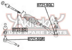 ���������� ������� ����� Suzuki Suzuki Grand Vitara 98-05 ASVA 0721-SQL 0721SQL ����