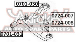 ����� �������� ����� Suzuki Suzuki : Grand Vitara NEW ASVA 0724-008 0724008 ����