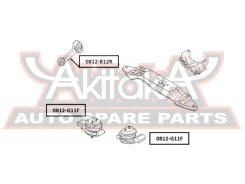 ������� ��������� �������� Subaru Impreza G11 2000-2007 ASVA 0812-G11F 0812G11F ����