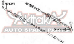 ���������� ������� ������ Subaru Subaru : Legacy Impreza 1989 ASVA 0821-199 0821199 ����