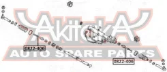 ���� ������� Subaru Subaru : Legacy B11/B12 Impreza G10 ASVA 0822-406 0822406 ����