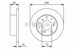 ���� ����. ���. ����. 304x28 5 ���. Citroen C5 III Break 09-/Peugeot 308 13-/ 508 10- Bosch 0986479A89 0986479A89 ����