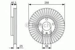���� ����. ���. ����.288x25 5 ���. AUDI 100 2,0E 16V/2,8E 90- Bosch 0986479R82 0986479R82 ����