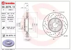 ���� ����. ���. ����.260x22 4 ���. Renault Logan 2006 -/ Logan MCV 2007 -/ Sandero 2008 - Brembo 0990781X 0990781X ����