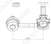 ������ �������������, ������ ������ SLN475R NI Teana 06- GMB 10020526 10020526 ����