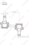 ������ �������������, �������� CLHO2 HO CR-V RD1/2 95-, Civic 95-, Integra 96- GMB 10050120 10050120 ����