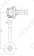 ������ �������������, ������ ����� CLKK24L KI Sorento 04- GMB 10110122 10110122 ����