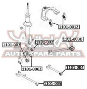 ����������� ������ ����������� ������ �������� Chevrolet Chevrolet Epica V250 2007- ASVA 1101-003B 1101003B ����
