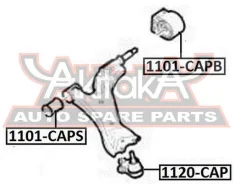 ����������� �������� ��������� ������ OPEL Chevrolet Captiva 2006-OPEL Antara 2006- ASVA 1101-CAPS 1101CAPS ����