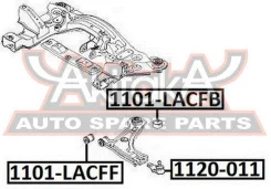 ����� ������� ������ Chevrolet Lacetti J200 2002- ASVA 1120-011 1120011 ����