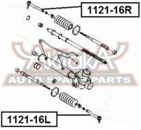 ���������� ������� ������ Chevrolet Lacetti J200 2002- ASVA 1121-16R 112116R ����