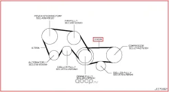 ������ ������������ 4PK945 VQ25DD, VQ30DE, VQ35DE Infiniti FX35 S50, Elgrand E51, Skyline V35/V36, Cedric/Gloria Y34 Nissan 11920AG900 11920AG900 ����