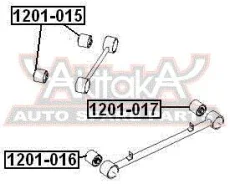 ����������� KIA CEED/I30 ASVA 1201-017 1201017 ����