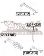 ����������� ������ ���������� �������� ���� KIA CEED ED 2006- ASVA 1201-CD2 1201CD2 ����