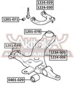 ����������� ��������� ������� ������ �������� ��������� Hyundai Grandeur EB 1998-2005 ASVA 1201-EFS 1201EFS ����