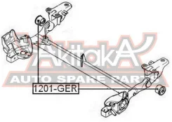 ����������� ������ ����� Hyundai GETZ TB 2002- ASVA 1201-GER 1201GER ����