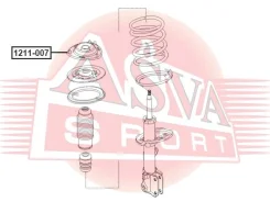 ����� ������������ Hyundai Santa FE I SM / Trajet FO 00-09 ASVA 1211-007 1211007 ����