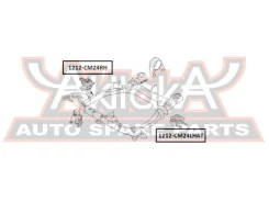������� ��������� ������ Hyundai Santa FE 2006-2012 ASVA 1212-CM24RH 1212CM24RH ����