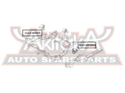 ������� ��������� ����� ����/��� Hyundai/ Elantra HD 2006-2011 ASVA 1212Hdfat 1212HDFAT ����