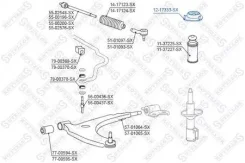 ����� ������������ ��������� Toyota Cami J100E/J102E/J122E 1999-2005 Stellox 1217333SX 1217333SX ����