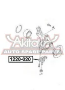 ����� ������� �������� Hyundai Accent MC 2005-2010 ASVA 1220-020 1220020 ����
