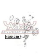 ����� ������� ���������� ����� �������� ���� ����� Hyundai Elantra HD 2006- ASVA 1220-030 1220030 ����